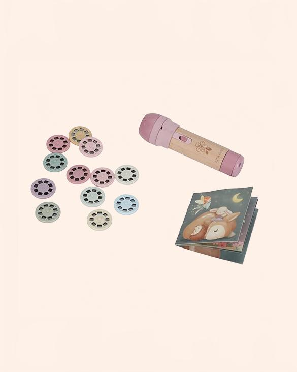 0027628 verhalen projector zaklamp roze