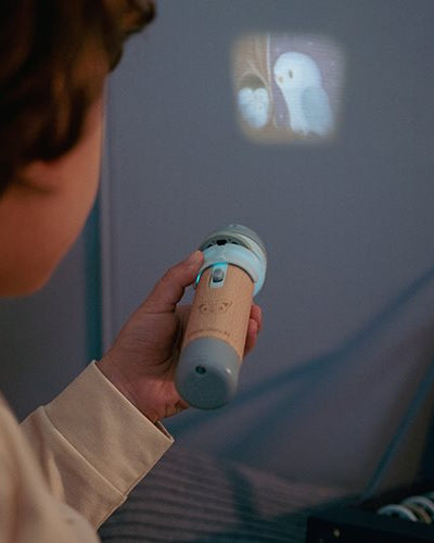 0027649 verhalen projector zaklamp blauw
