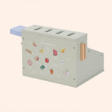 0029949 houten kassa met scanner en pinpaslezer