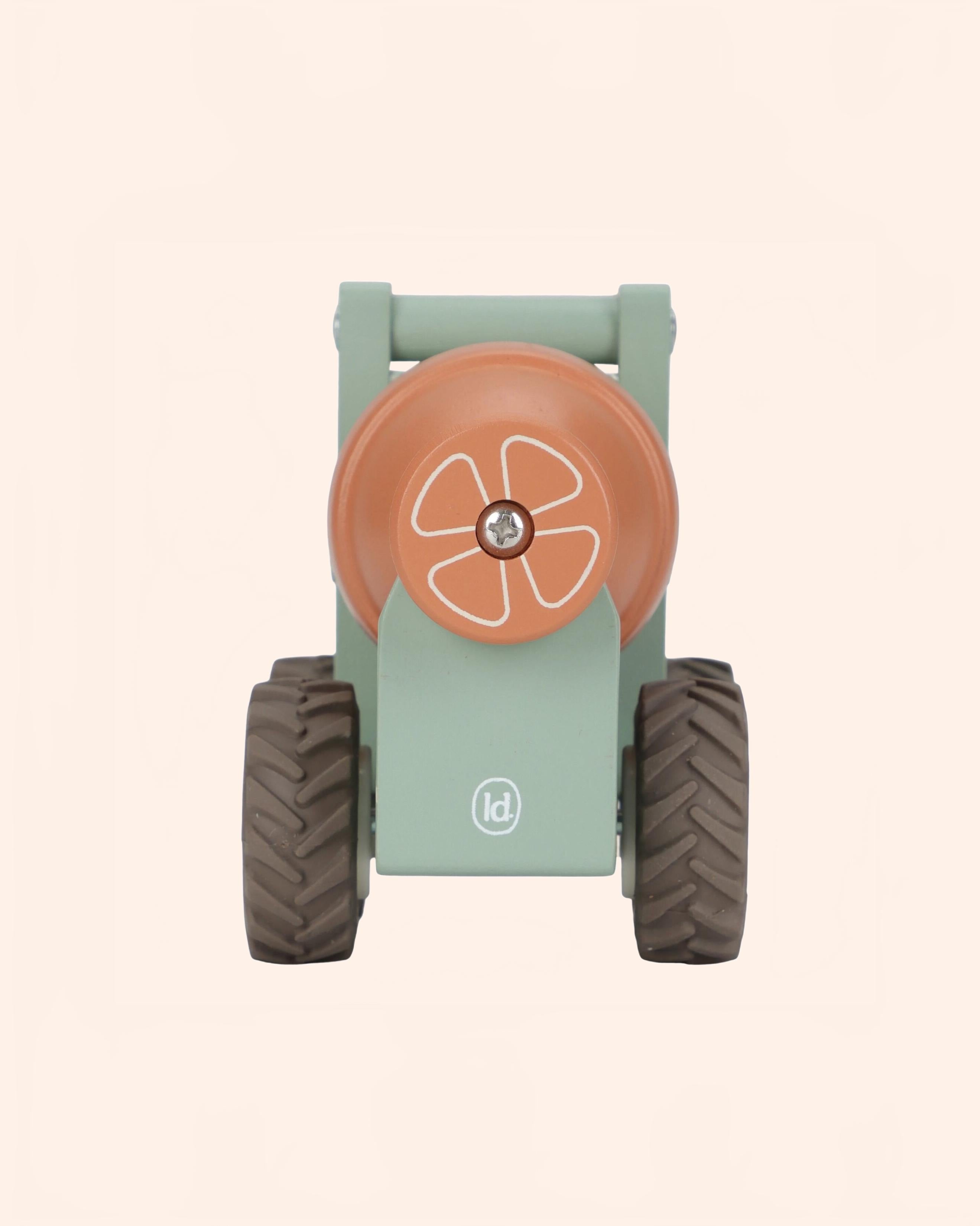 0030084 houten cementwagen groen essentials