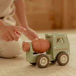 0030089 houten cementwagen groen essentials