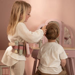 0030203 houten kappersset met verstelbare heupriem