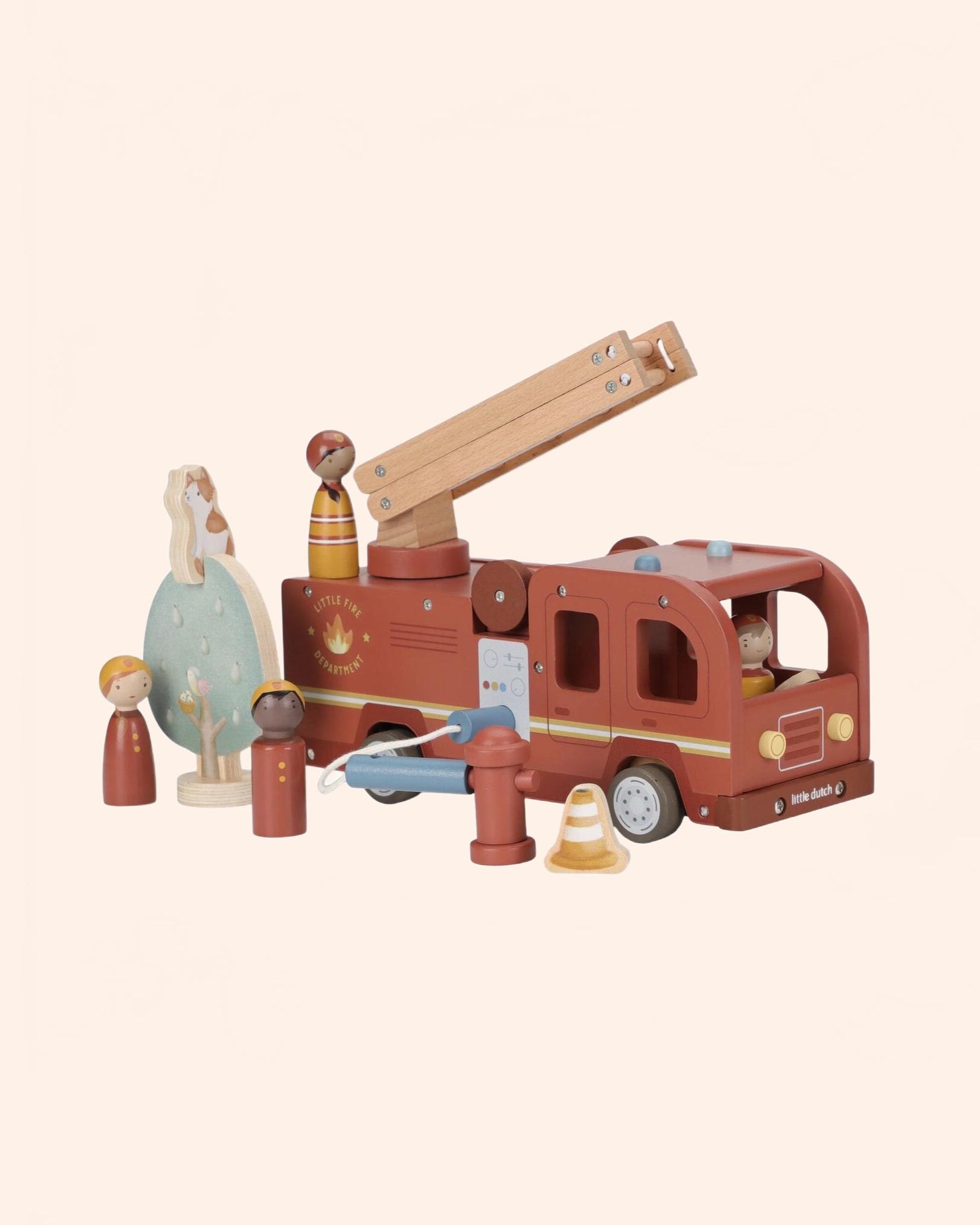 0030795 brandweerwagen met pegdolls fsc