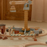 0030827 kraan set met treinbaan fsc