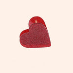 35109 pince glitter coeur rouge bd01