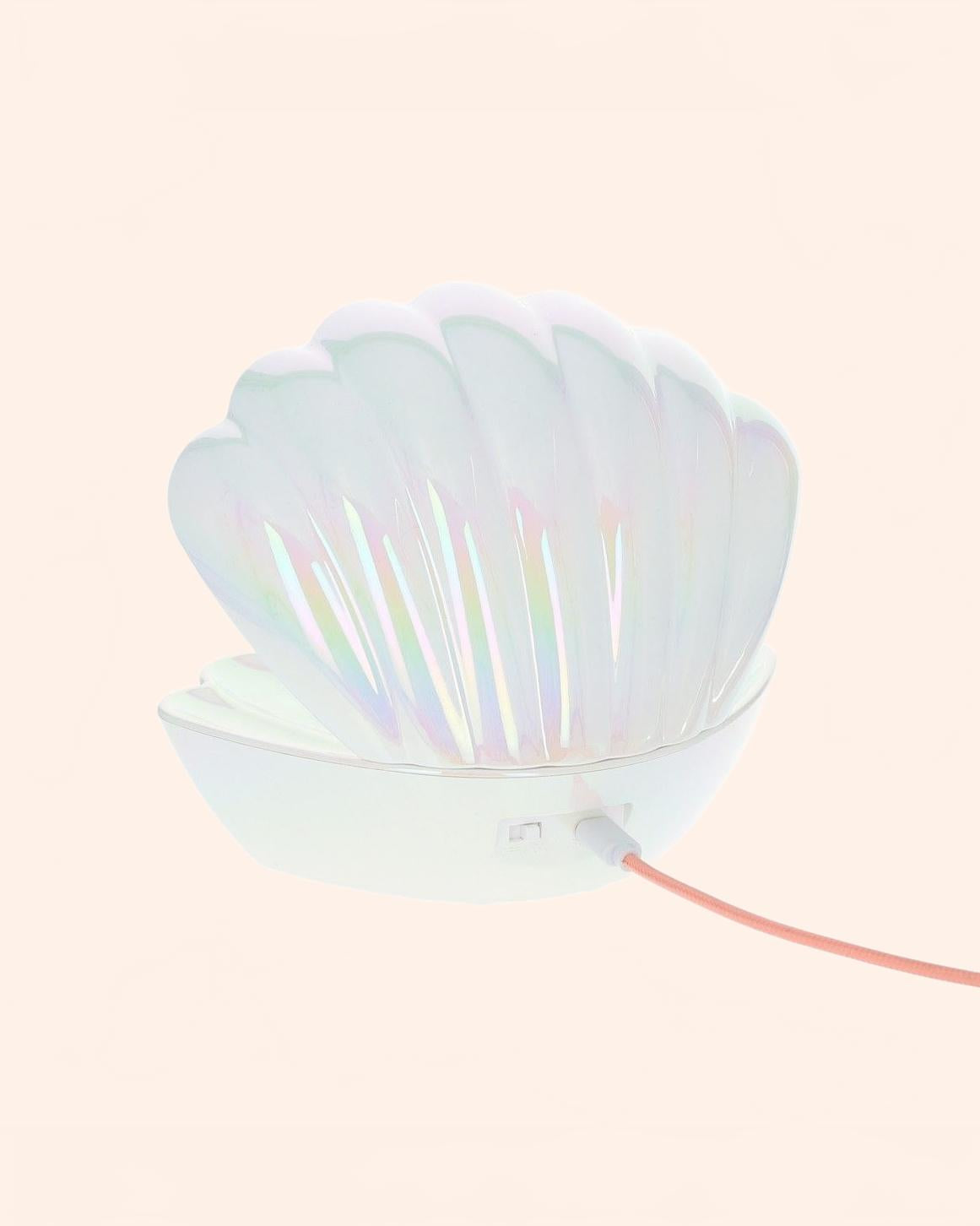 37197 lampe coquillage nacree paillettes 5 