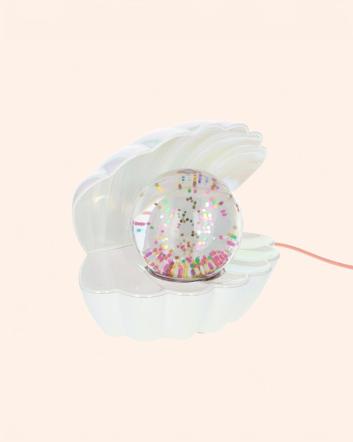 37197 lampe coquillage nacree paillettes 6 