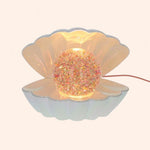 37197 lampe coquillage nacree paillettes 8 