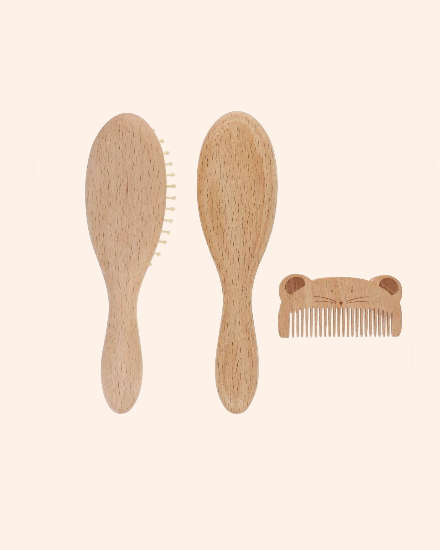 38275 coffret bebe brosses peigne petite souris bd03