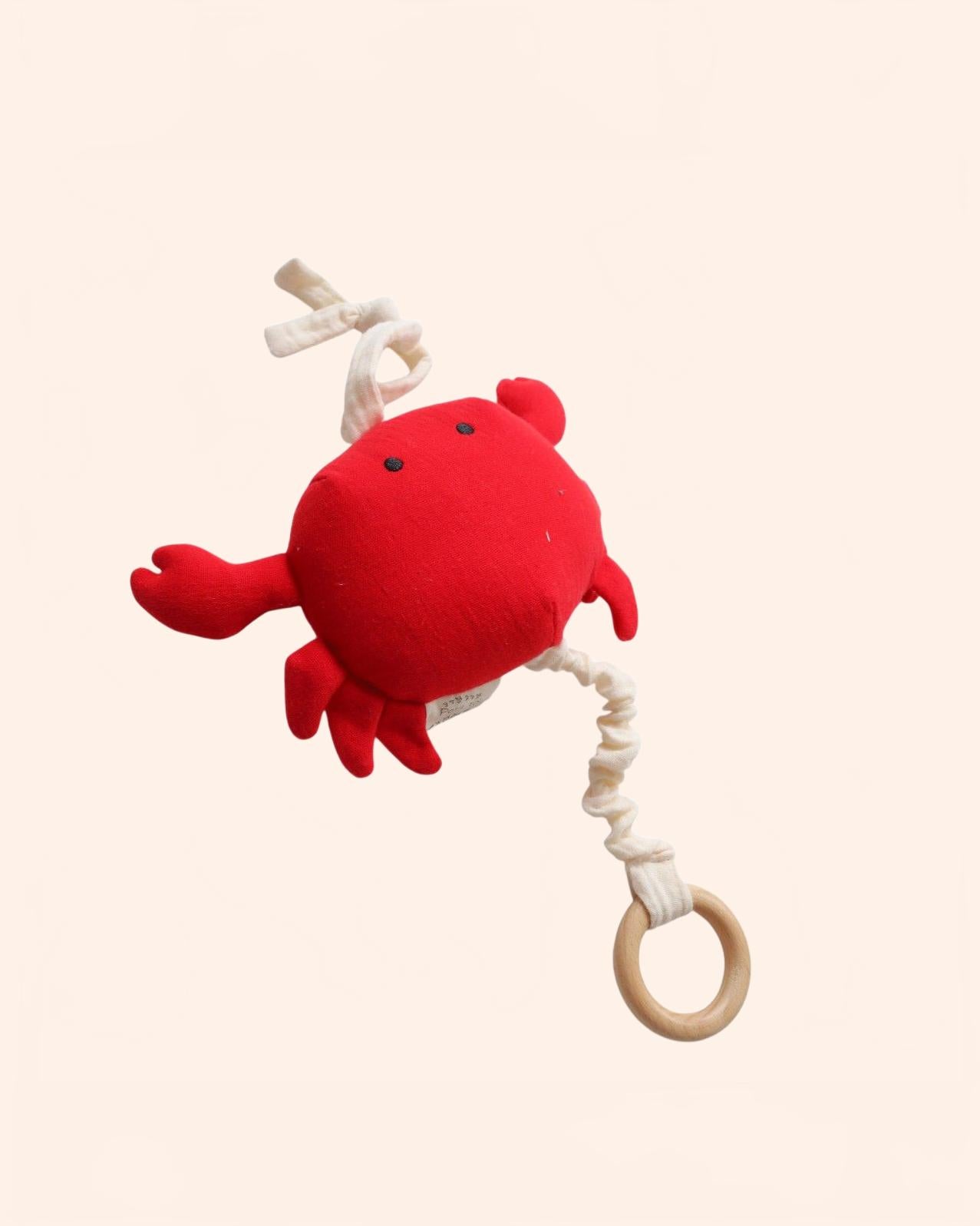 38499 crabe peluche musicale 2 