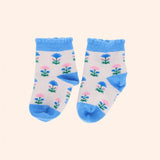 38609 chaussettes bebe fleurs 0 9m joli paon bd02 1