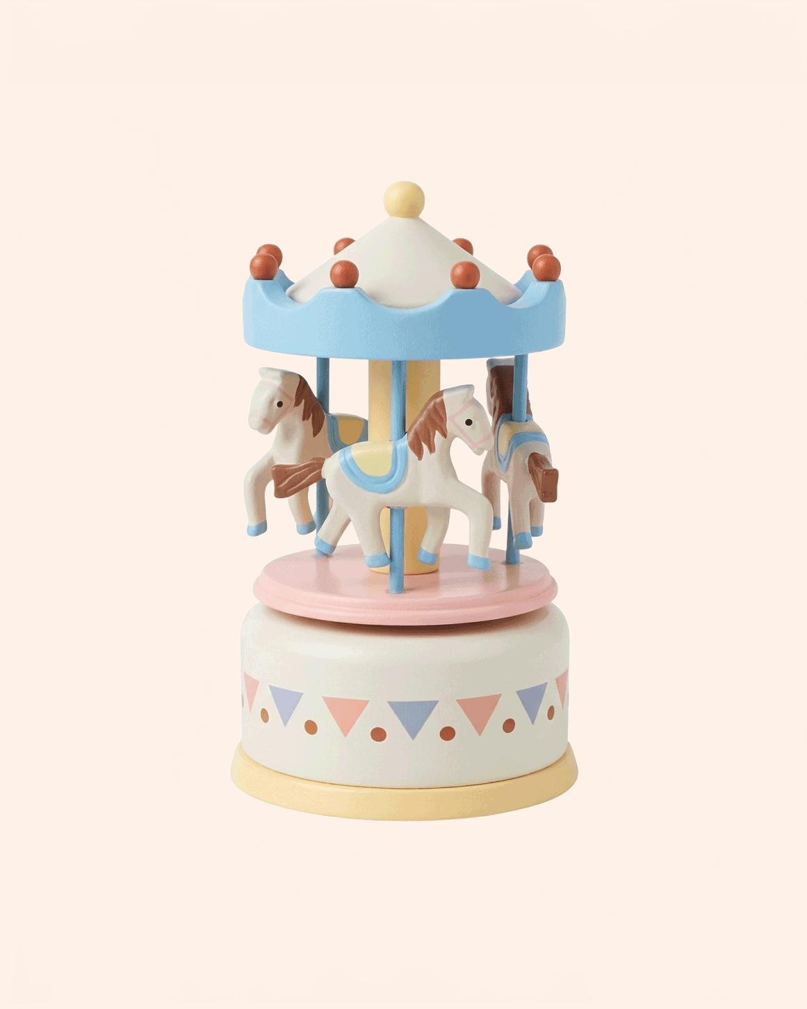 38689 carrousel musical chevaux