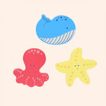 38752 set 3 maracas bois animaux marins bd02