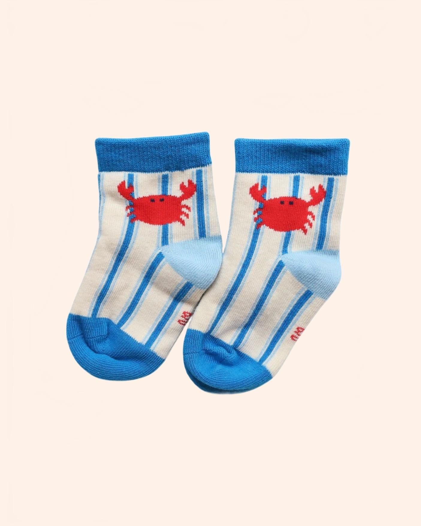 38803 chaussettes bebe 0 9m rayee crabe petit matelot 3 