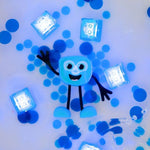 4 cubes lumineux blair bleu 2