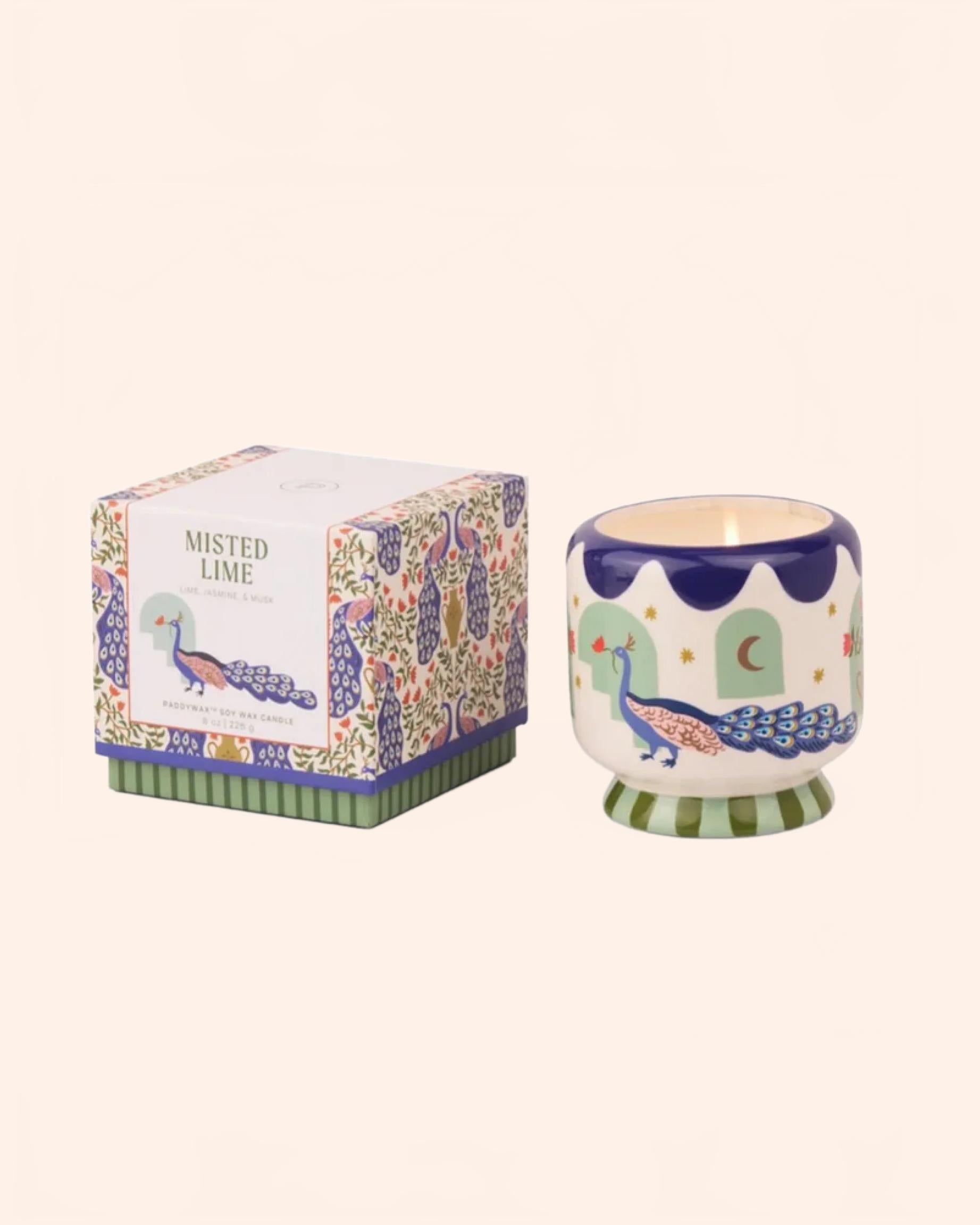 Bougie parfumee Adopo   Citron vert
