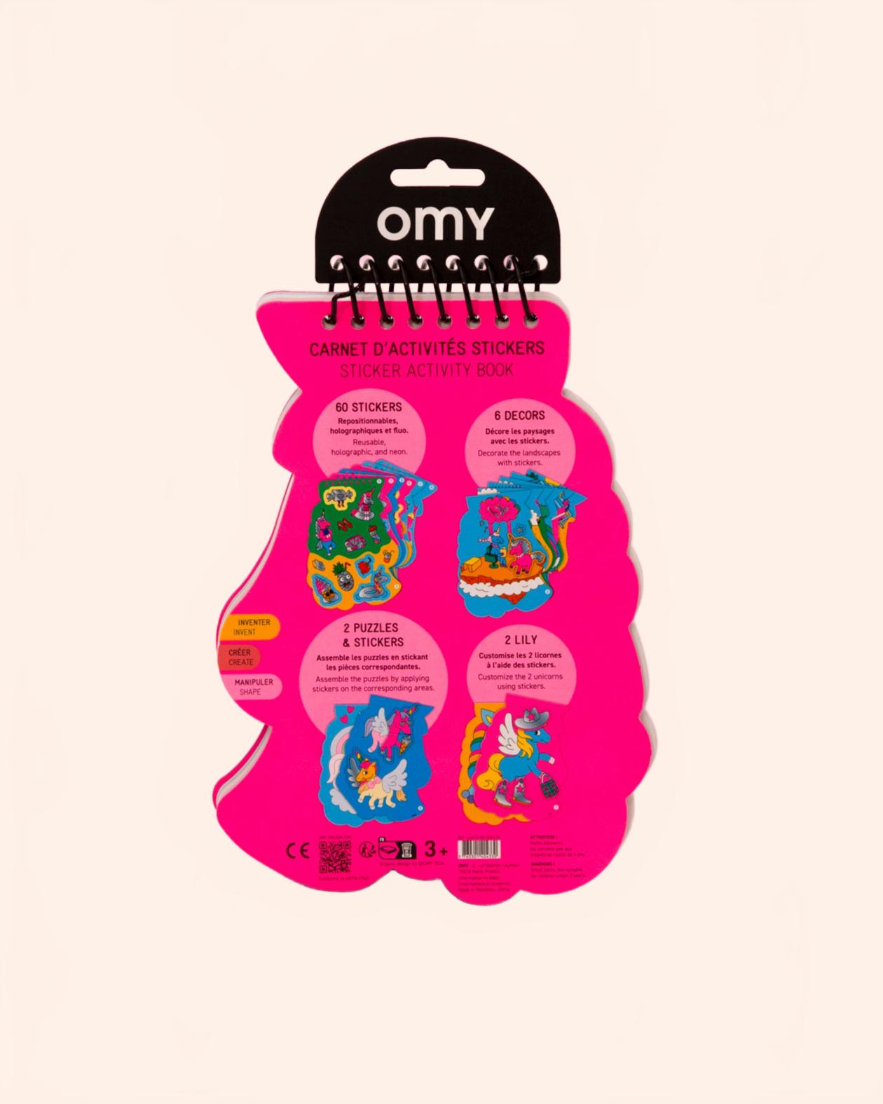 CARNET STICKER LILY 2