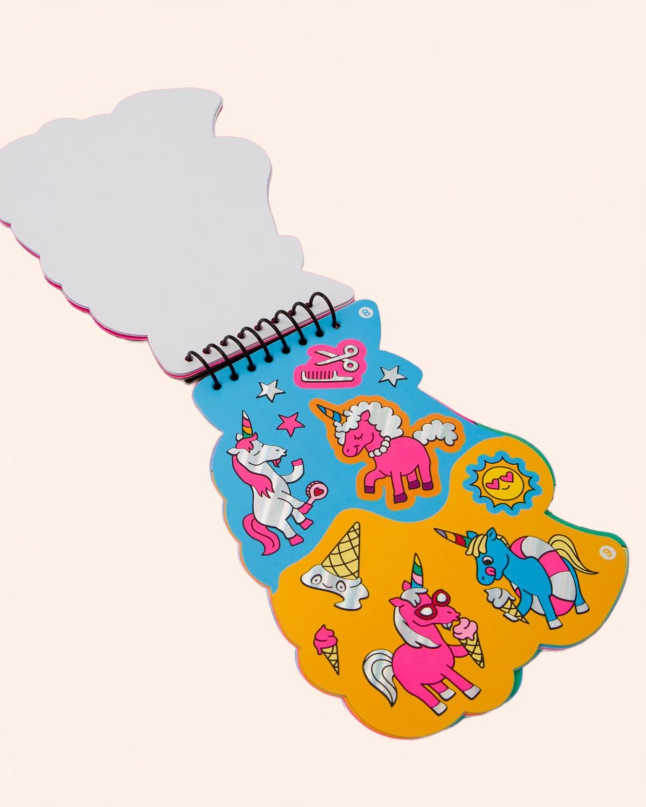 CARNET STICKER LILY 5