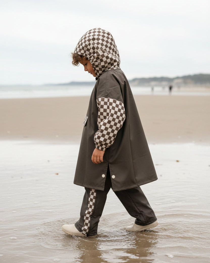 Damier kaki kid