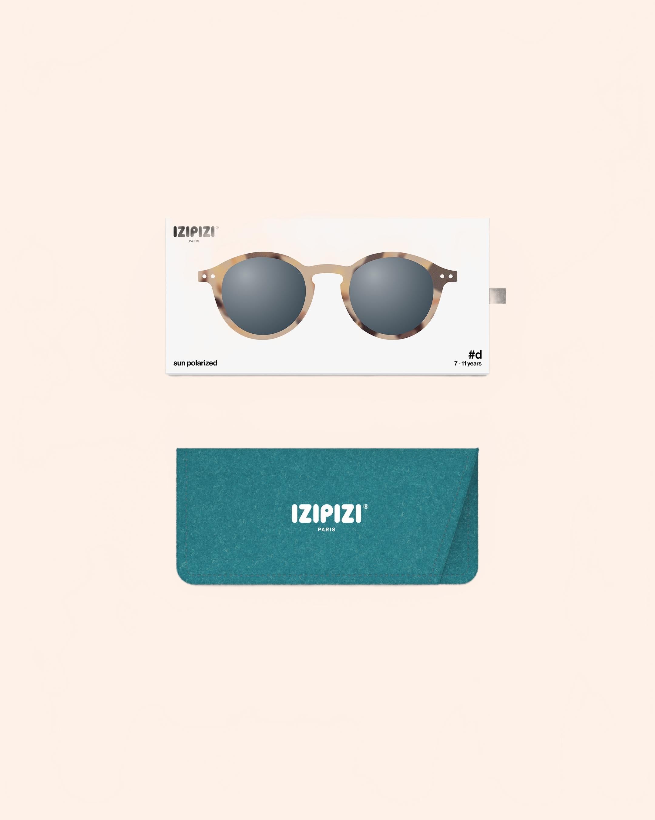 F8 JUN2306901X00 5 IZI d JUNIOR SUN 7 11 LIGHT TORTOISE VUE5