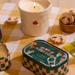 Paddywax bougie boite de conserve champignon sauvage parfum poivre patchouli Atelier Kumo