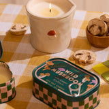 Paddywax bougie boite de conserve champignon sauvage parfum poivre patchouli Atelier Kumo