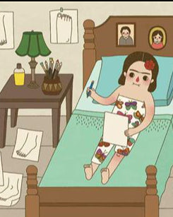 Petite grande Frida Kahlo  2 