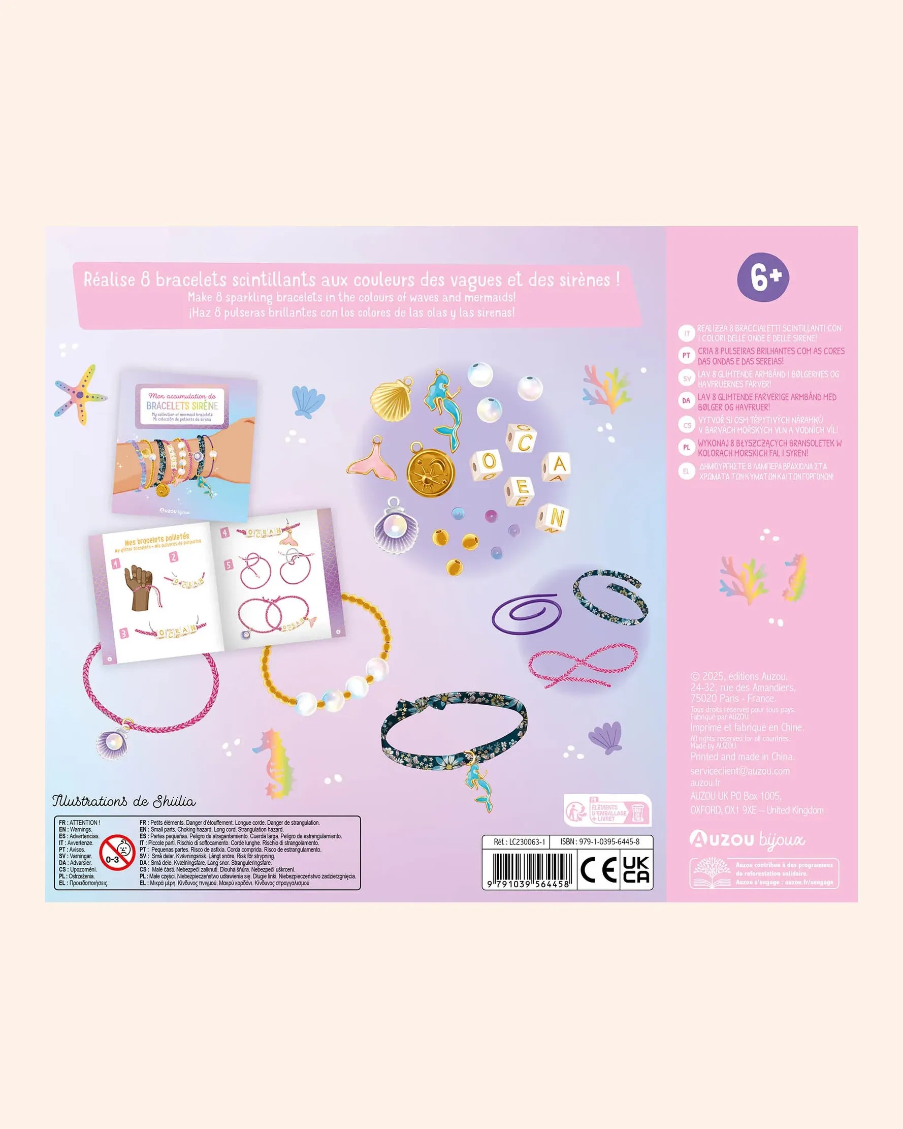 accumulation bracelets sirene   auzou 4