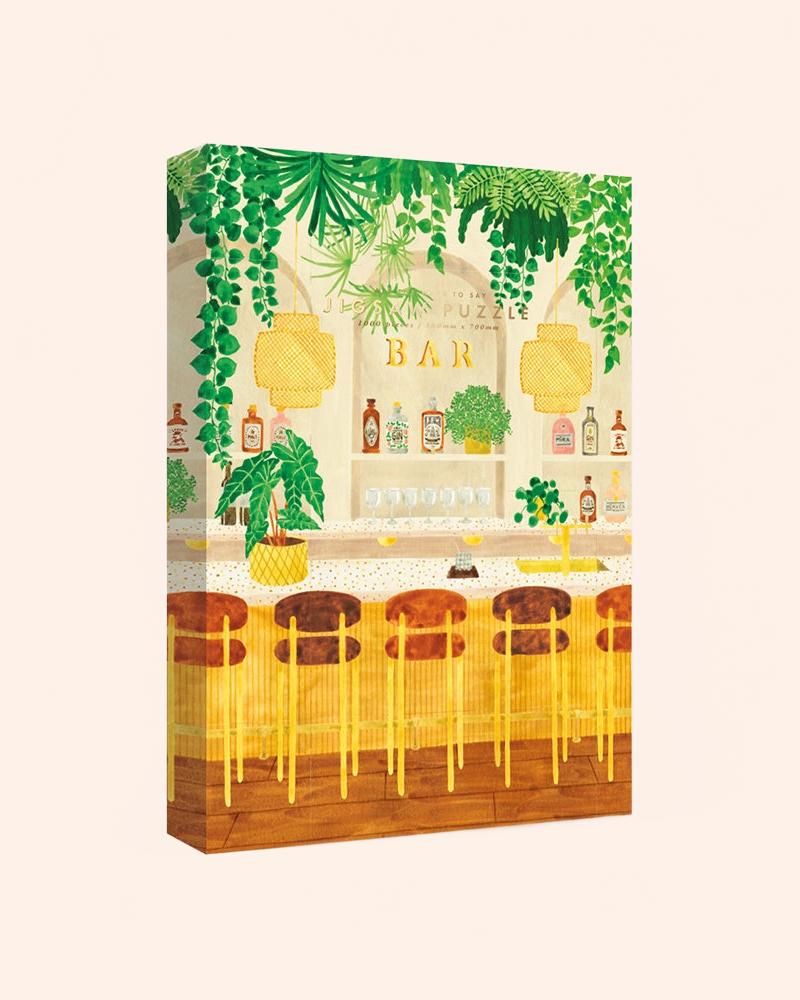 all the ways to say 1000 piece puzzle bar botanical greenery
