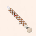 attache tetine gaze damier