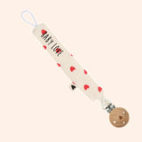 attache tetine gaze ecru coeurs rouges   atelier wagram 1