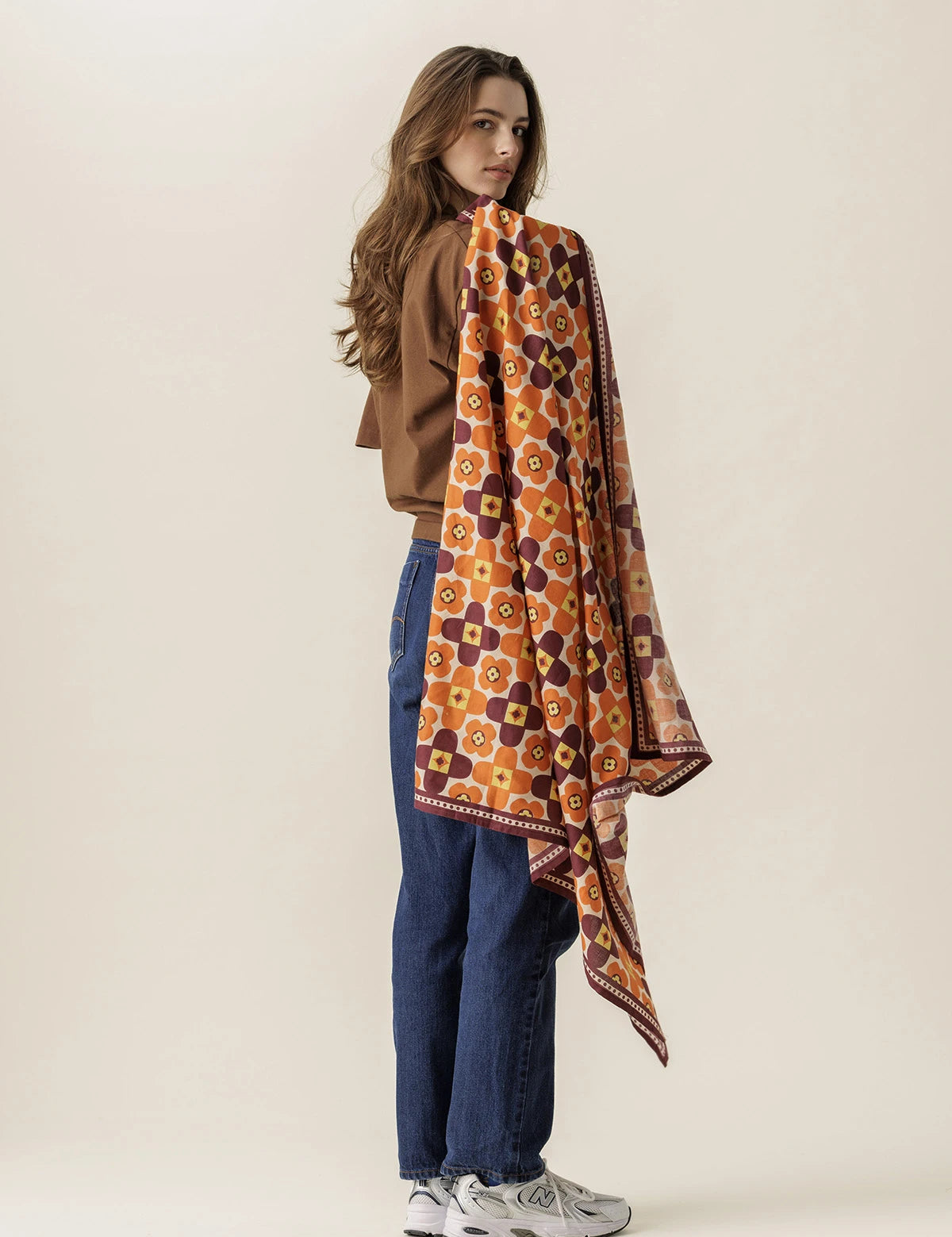 big foulard latika caleido gypsy funky