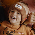 bonnet color block coffee enfants bebes cool kids only hello hossy 306529