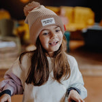 bonnet color block coffee enfants bebes cool kids only hello hossy 870891