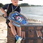 bouclier pirate captaine skully en mousse great pretenders