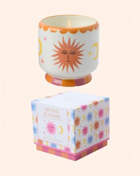 bougie parfumee decorative fleur oranger motif soleil paddywax 20 282 29