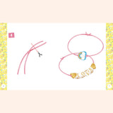 bracelet bresilien   5 bracelets   bleu vert rose   auzou 3