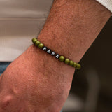 bracelet kaki homme papa personnalise 8