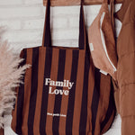 cabas XXL raye marron fonce family love 3 1 b8530018 3135 4d2d 9dbf e8ddcaa47871  1 