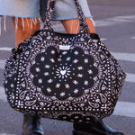 cabas xxl bandana noir 1
