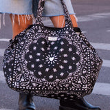 cabas xxl bandana noir 1