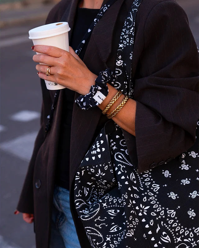 cabas xxl bandana noir 4