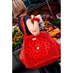 cabas xxl bandana rouge mon petit leon 2