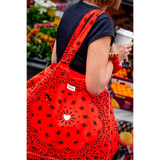 cabas xxl bandana rouge mon petit leon 4