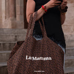 cabas xxl la mamma leopard marron 2