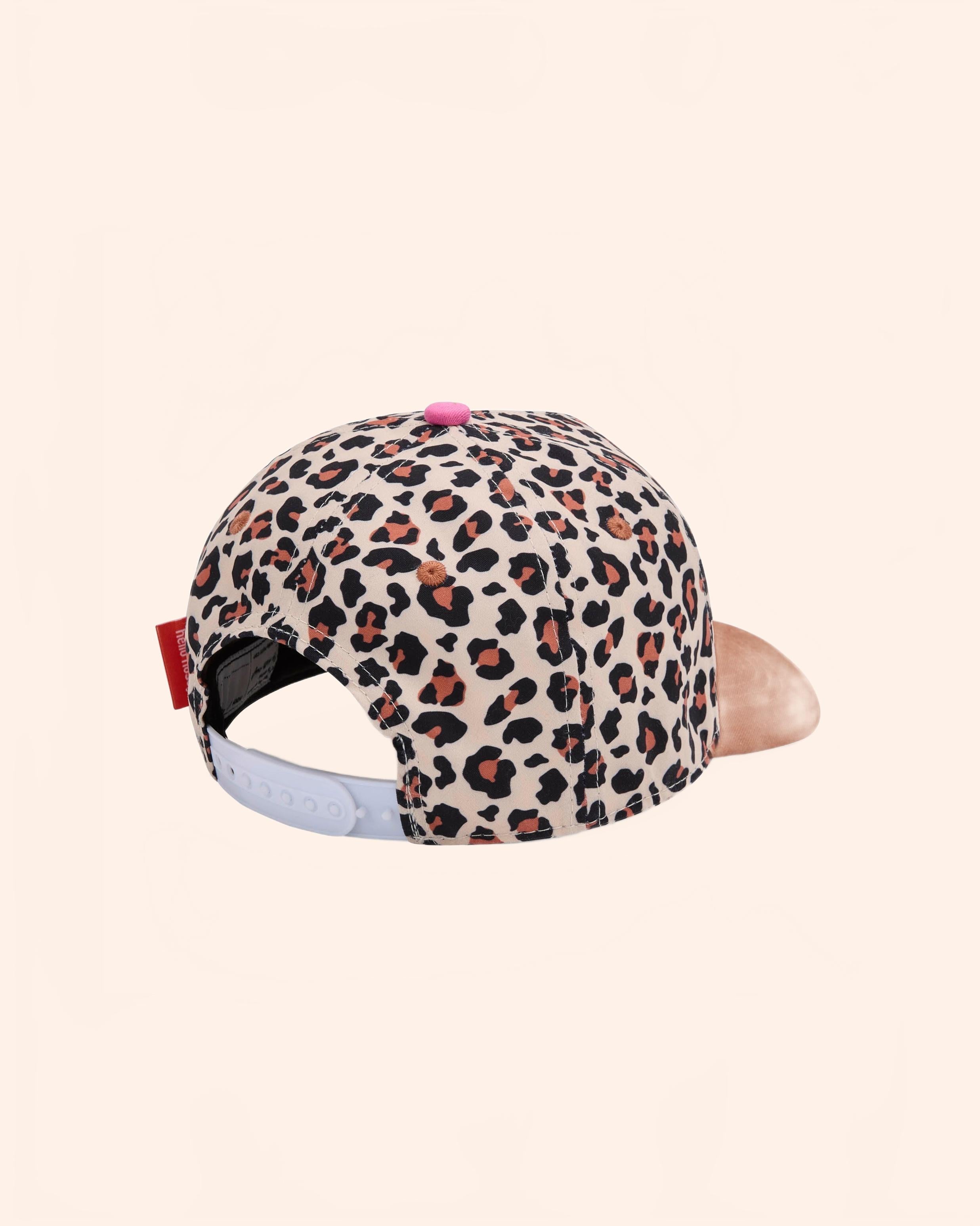 casquette enfants bebes eco responsable imprime leopard 7 hello hossy