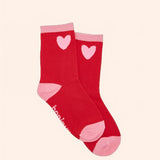 chaussettes enfant rouge rose 20 282 29