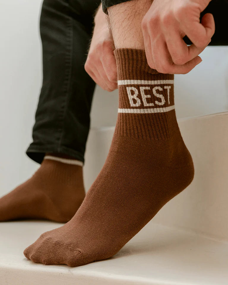 chaussettes marron best dad 1 2e4f1709 ffe2 4a59 a44f fbc82786ae7a