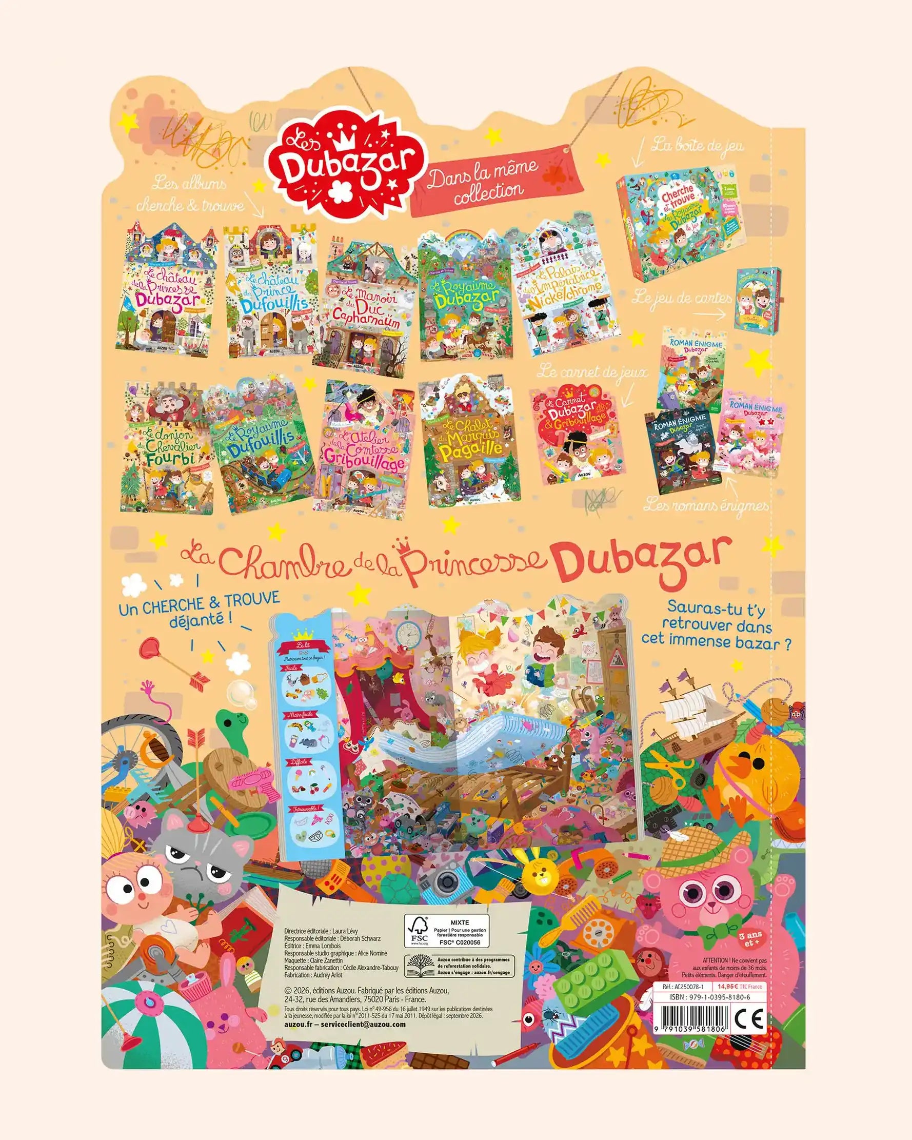 cherche et trouve   la chambre de la princesse dubazar   auzou 4