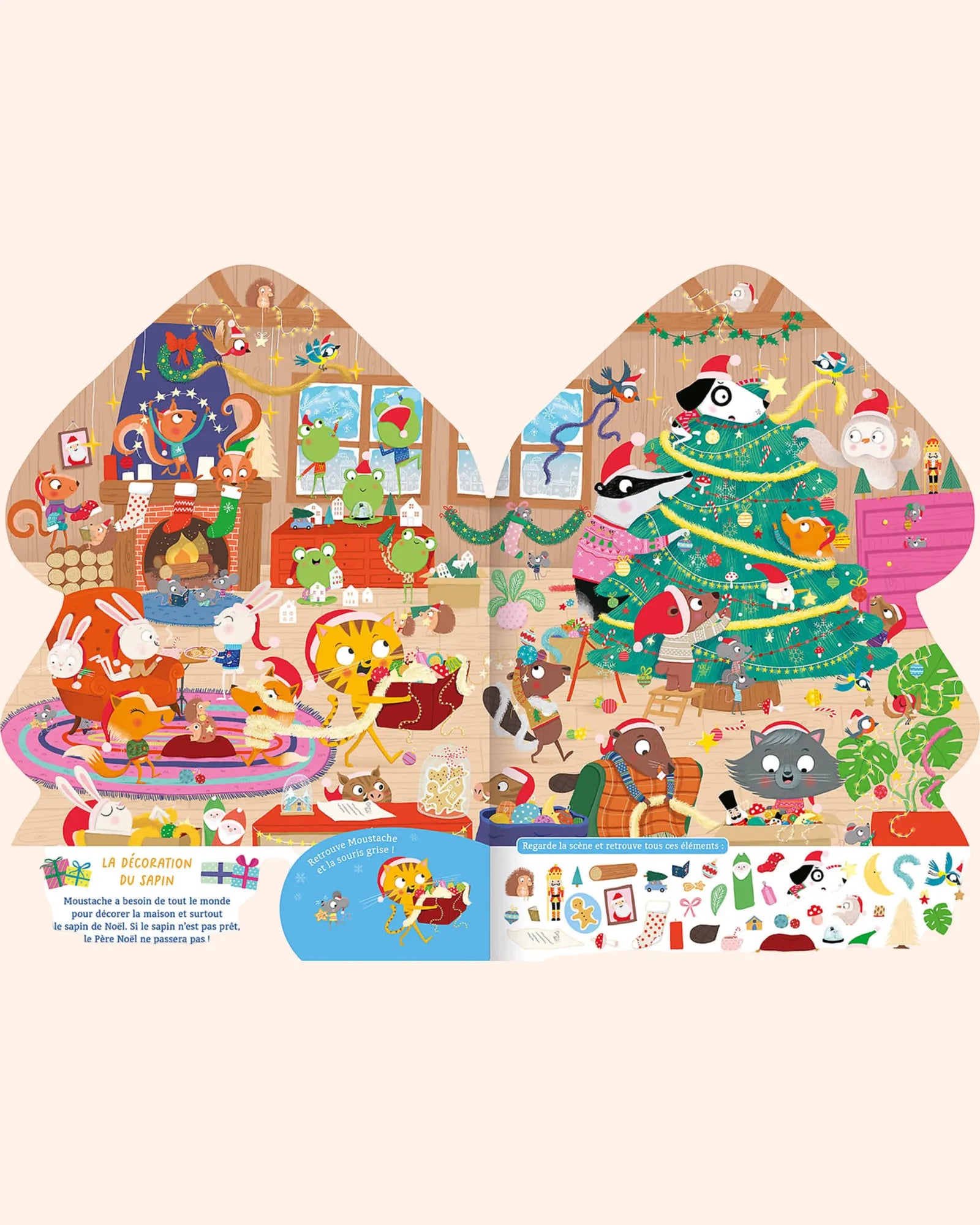 cherche et trouve de noel   auzou 3